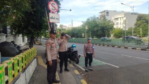 Kehadiran Polri Di Lapangan” Pelayanan Awal Aktivitas Warga Di Pagi Hari
