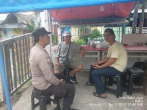 Colling System dan Sambang Bhabinkamtibmas, Warga RW 04 Diimbau Jaga Lingkungan Tetap Aman