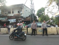 Kapolsek Johar Baru Lakukan Pengecekan Pengaturan Lalu Lintas, Pastikan Personel Hadir di Titik-Titik Padat