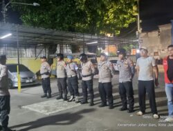 Polsek Johar Baru Gelar Apel Patroli Cipta Kondisi, Tegaskan Kesiapsiagaan Antisipasi Gangguan Kamtibmas