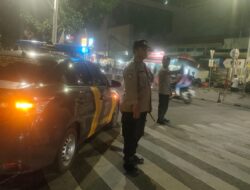 Patko 1041 Kawal Malam Sabang, Polri Tegakkan Keamanan di Jantung Menteng