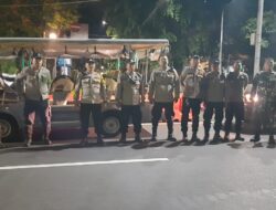 Bersama Tiga Pilar Menteng Sisir Jalan Teuku Umar, Menteng Tetap Aman Kondusif