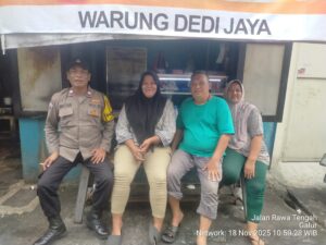 Sambangi Warga RW 07, Bhabinkamtibmas Kelurahan Galur Perkuat Komunikasi dan Jaga Kamtibmas