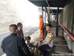 Bhabinkamtibmas Petojo Selatan Lakukan Sambang ke Gedung Eks Kawasaki Jln. Abdul Muis
