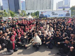 BANG JAPAR Ikut Apel Siaga Potensi Masyarakat Dalam Jaga Jakarta Bersama Kapolda Metro Jaya