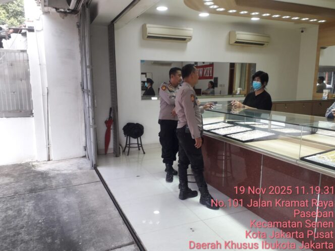 
					Perketat Keamanan, Polsek Senen Turunkan Personel Patroli ke Pasar Paseban