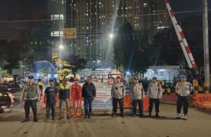 Patroli Perbatasan Menteng Tenggulun Tiga Pilar Menteng Kokohkan Keamanan Ibu Kota