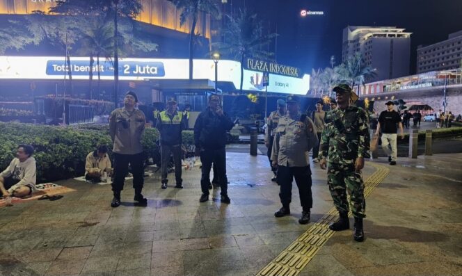 
					Patroli Sentral Bundaran HI, Tiga Pilar Menteng Kawal Jakarta Tetap Kondusif