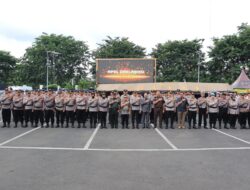 Polres Metro Bekasi Kota Gelar Apel Deklarasi, Tegaskan Komitmen WBK-WBBM