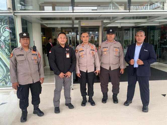 
					Polsek Metro Menteng Amankan Seminar Web3 Asia 2025 di Ballroom Hotel Pullman Menteng