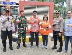 Polsek Kemayoran Pantau Simulasi Evakuasi Kebakaran di ITC Cempaka Mas