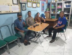 Perkuat Keamanan Warga, Bhabinkamtibmas Galur Intensifkan Sambang Pos Kamling