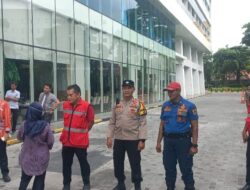 Simulasi Kebakaran Menteng Park, Polisi Pastikan Latihan Tanggap Darurat Berjalan Aman