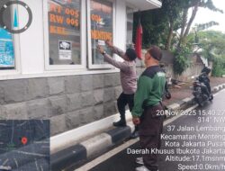 Personil Samapta Menteng Sosialisasikan Barcode Sahabat Patroli Untuk Perkuat Layanan Kamtibmas