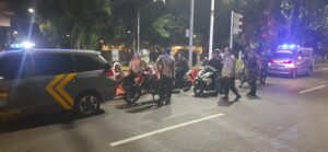 Tiga Pilar Menteng Gelar Patroli Malam di Jalan Teuku Umar, Perkuat Keamanan Ibu Kota