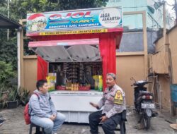 Kedekatan Polri Dan Pengemudi Ojol Lewat Ngobrol Kamtibmas di Mangga Dua Selatan