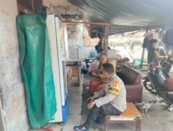 Bhabinkamtibmas Duri Pulo Perkuat Cooling System dan Patroli Dialogis di RT 11/012