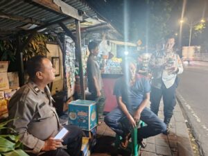 Polisi Patroli Operasi Cipta Kondisi Tanah Abang, Padal Sisir Rawan Kamtibmas