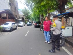 Bhabinkamtibmas Duri Pulo Gelar Patroli Kewilayahan, Ajak Warga Perkuat Kamtibmas