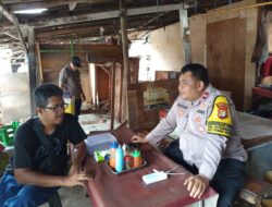 Bhabinkamtibmas Ajak Pedagang Jaga Wilayah di Pasar Tradisional Pintu Air