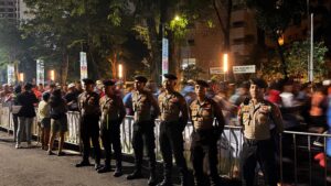 Polri Lakukan Pengamanan Pertamina Eco Run Fest 2025 di Plaza Timur Senayan