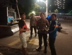 Patroli Cipta Kondisi Wujudkan Malam Aman dan Kondusif di Wilayah Tanah Abang