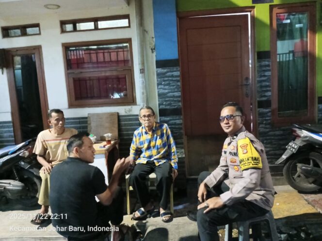 
					Cooling System, Bhabinkamtibmas Sambang Warga RT06 RW06 Kampung Rawa