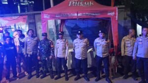 Patroli Tiga Pilar Menteng Intensifkan Patroli Cegah Tawuran Dan Kejahatan Malam Di Kalipasir