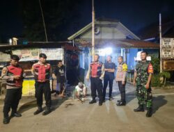Patroli Siskamling Koramil 01/Koja, Kodim 0502/Jakarta Utara Bersama 3 Pilar dan Komponen pendukung di Wilayah Koja Jakarta Utara