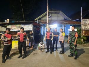 Patroli Siskamling Koramil 01/Koja, Kodim 0502/Jakarta Utara Bersama 3 Pilar dan Komponen pendukung di Wilayah Koja Jakarta Utara