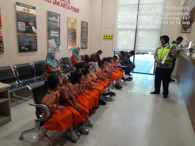 
					Sat Lantas Polres Jakpus Gelar Program “Polisi Sahabat Anak” untuk Edukasi Masyarakat