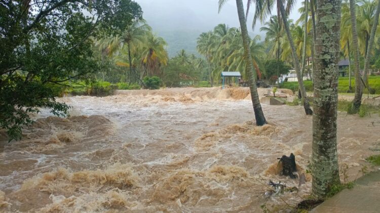 Banjir Bandang Terjang Paninggahan, Rusak Lahan Pertanian dan Rumah Warga Wakil Bupati Solok Tinjau Lokasi Terdampak