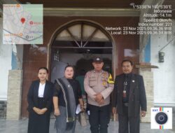 Polsek Kotapinang Beri Pengamanan Ibadah Kebaktian di Tiga Gereja, Pastikan Situasi Kondusif Dan Aman