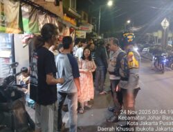 Respons Cepat Polsek Johar Baru Redam Keributan Kecil di Toko Kelontong