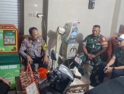 Sambang Malam, Bhabinkamtibmas Utan Panjang Ajak Warga Waspada Curas, Curanmor dan Tawuran