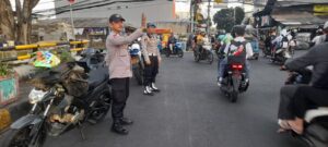 Gatur Lalin di Bendungan Jago, Polri Hadir Berikan Rasa Aman kepada Pengguna Jalan