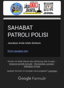 Patroli Presisi di Angkutan Umum, Polsek Sawah Besar Intensifkan Sosialisasi Barcode ‘Patroli Sahabat Polisi