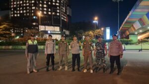 Patroli Tiga Pilar Sisir Kawasan Kemayoran, Polisi Perketat Antisipasi 3C dan Tawuran Remaja