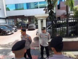 Polsek Metro Menteng Siagakan Personel, Apel Pengamanan Aksi Unras Digelar di Kawasan Imam Bonjol