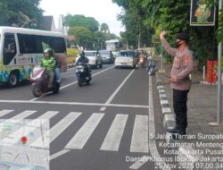 Gatur Lalin Pagi di Suropati, Polisi Pastikan Lalin Menteng Tetap Lancar