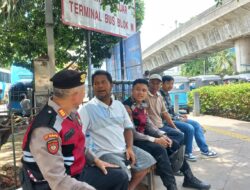 Ditsamapta Polda Metro Jaya Gelar Himbauan Kamtibmas di Blok M dalam Operasi ‘Sikat Jaya 2025’