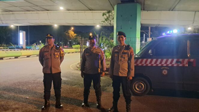 
					Pengamanan Ekstra di Jam Rawan, Polisi Jaga Ketat Benyamin Sueb