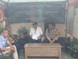 Sambang dan Koordinasi, Polri Aktif Jaga Situasi Aman di Gunung Sahari Selatan