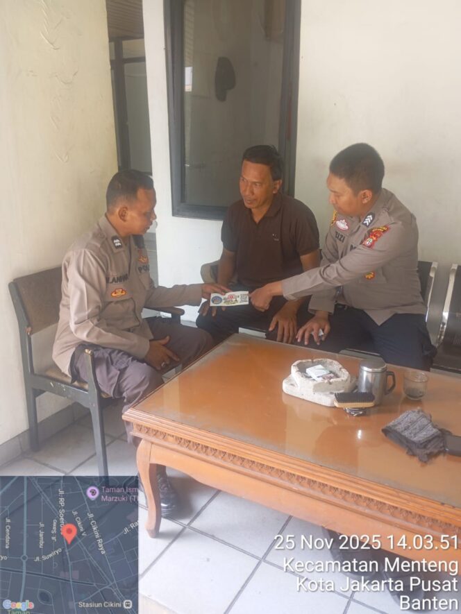 
					Polisi Hadir Lebih Dekat, Polsek Menteng Gencarkan Sosialisasi Barcode Sahabat Patroli