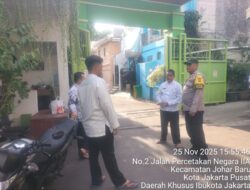 Bhabinkamtibmas Johar Baru Pantau SMK N 14 Jakarta, Tekankan Siswa Waspada Tawuran, Bullying, dan Curanmor