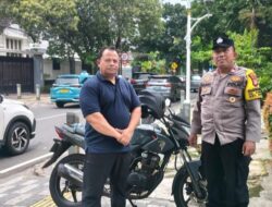 Patroli Humanis Bhabinkamtibmas Gandeng Security Jaga Keamanan Menteng