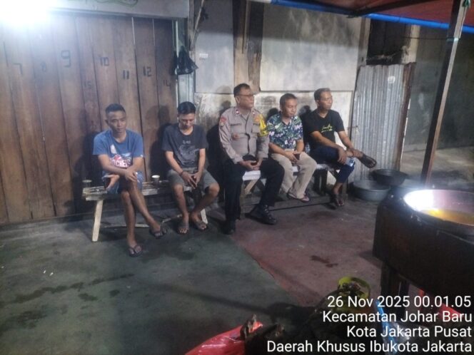 
					Operasi Sikat Jaya 2025, Polisi Sisir Wilayah Johar Baru Cegah Kejahatan Jalanan