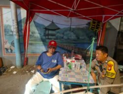 Bhabinkamtibmas Kebon Sirih Perkuat Pengamanan Kalipasir Lewat Patroli Warga