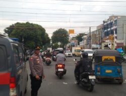 Pengaturan Lalu Lintas dan Pengawasan Pelajar, Polisi Gelar Ploting Sore di Kemayoran