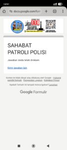 Polsek Senen Sosialisasikan Layanan Pengaduan Cepat “Sahabat Patroli Polisi” kepada Warga